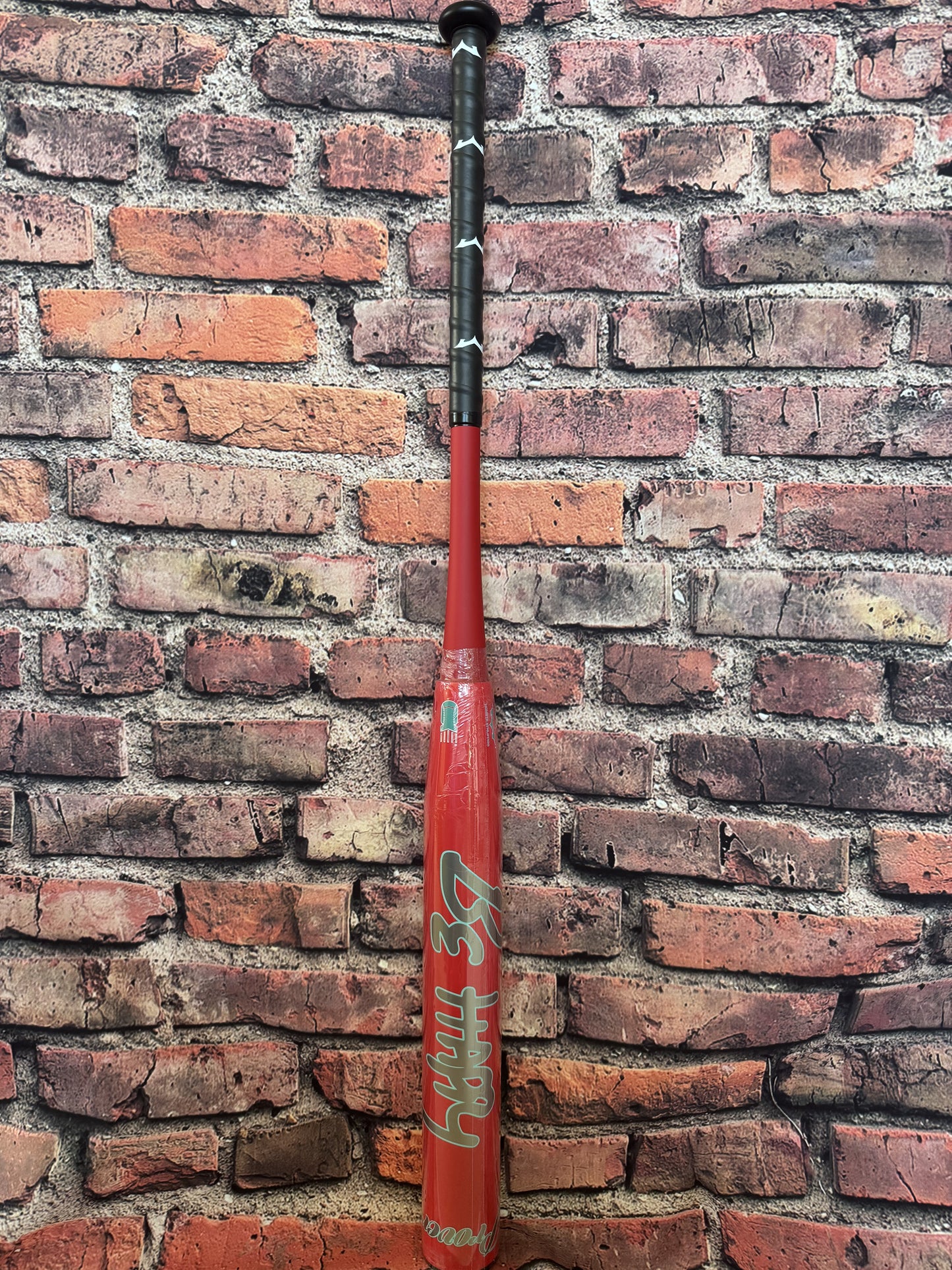 *USSSA Be Happy Monsta Exclusive Matte Red and Chrome Foils accents