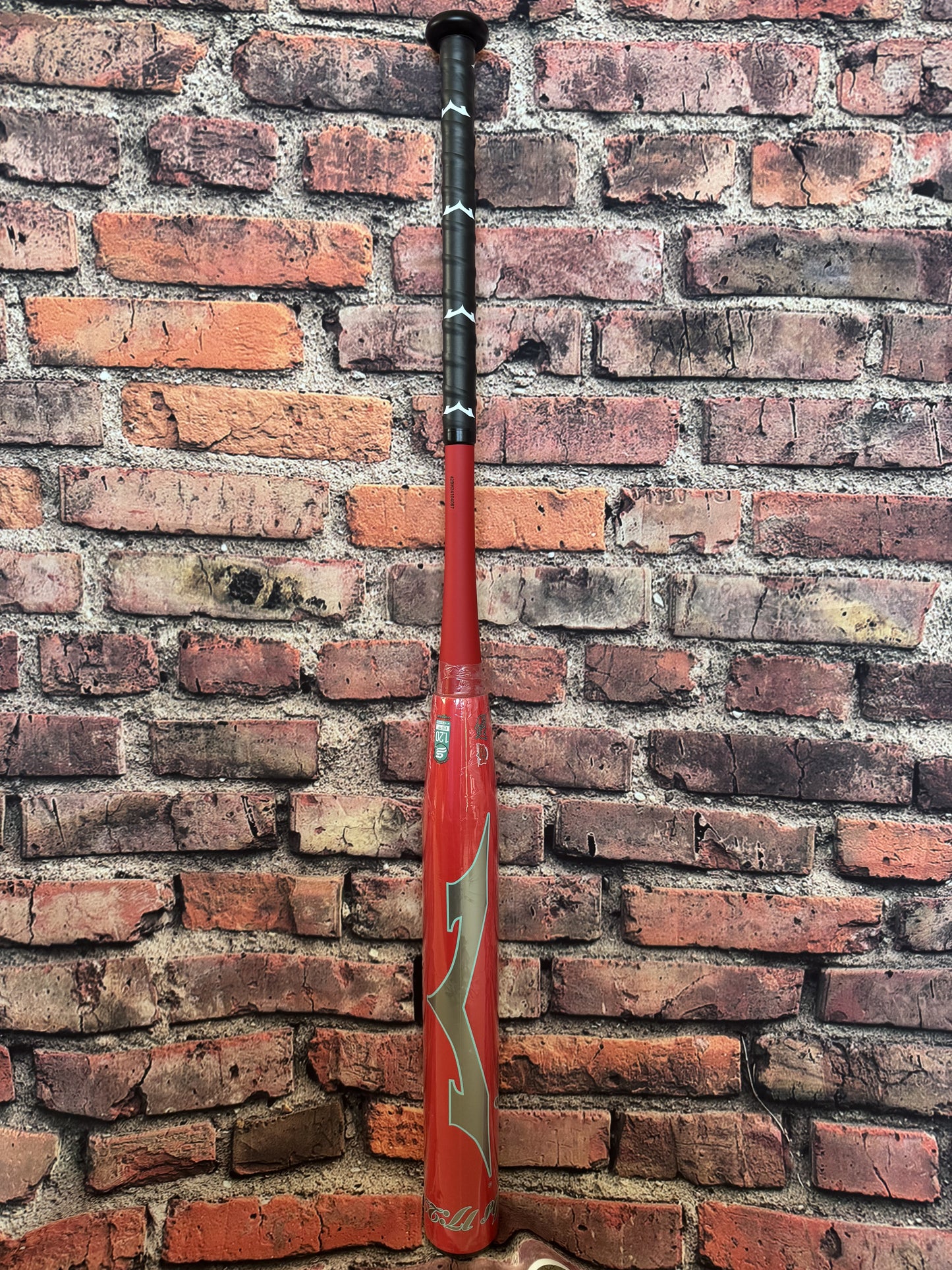 *USSSA Be Happy Monsta Exclusive Matte Red and Chrome Foils accents