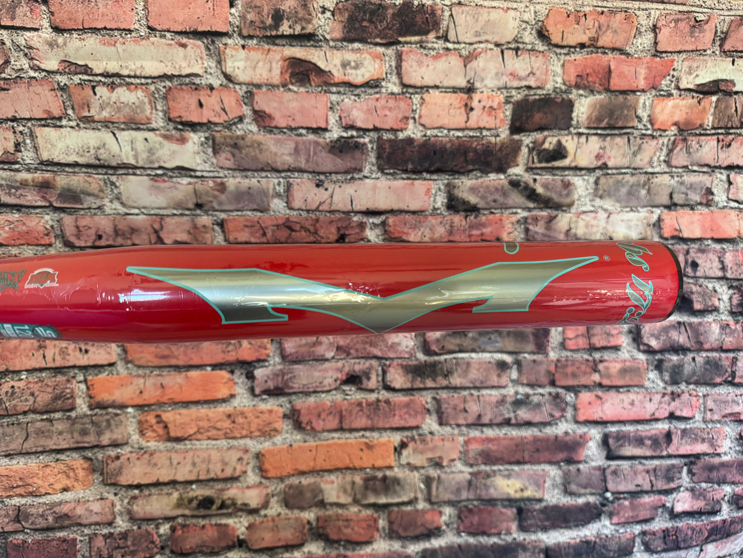 *USSSA Be Happy Monsta Exclusive Matte Red and Chrome Foils accents