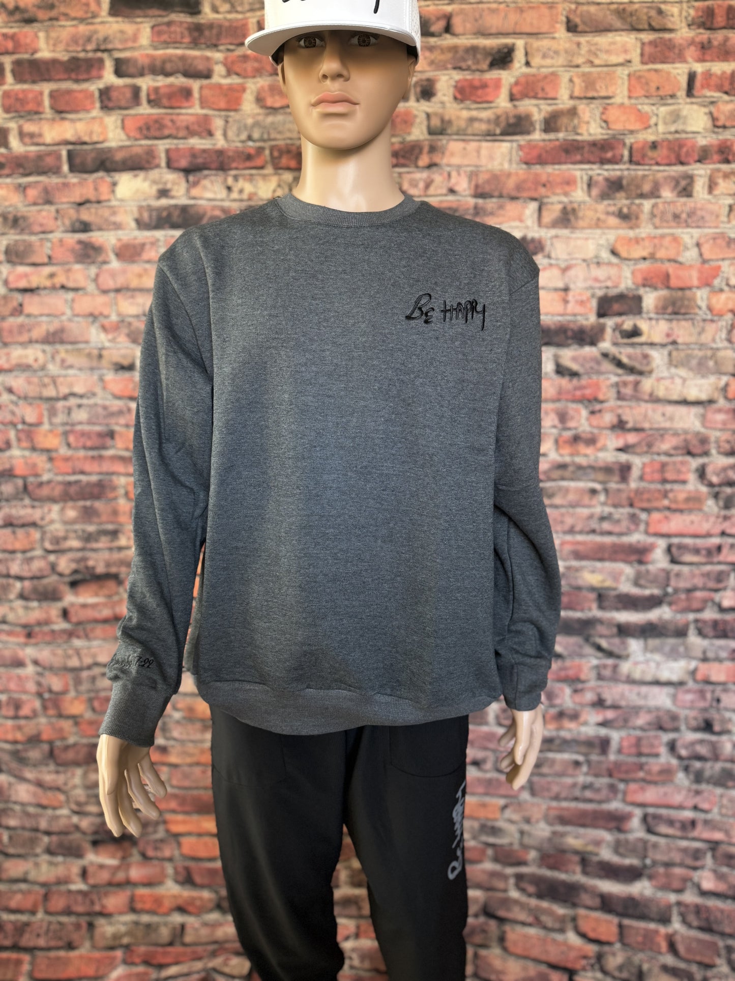 Crew Neck Cotton Sweater