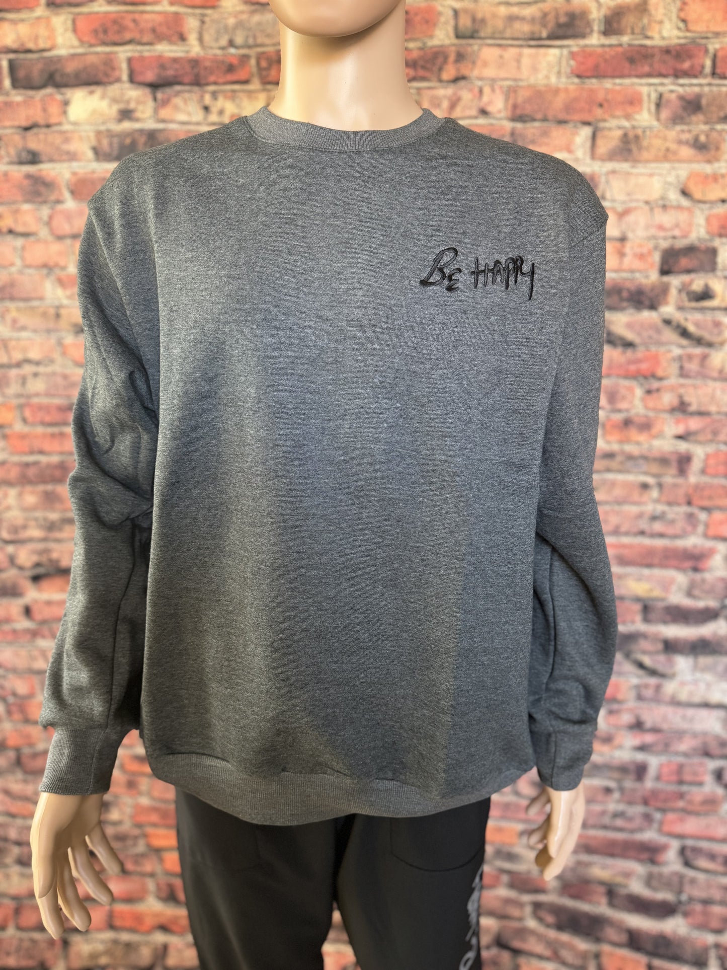 Crew Neck Cotton Sweater
